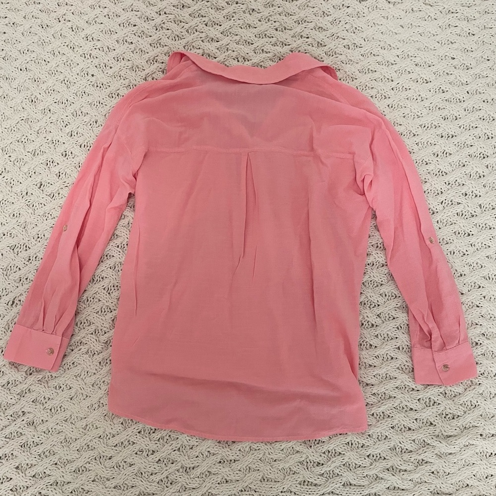 Pink Button-Down Shirt - Picture 6 of 6